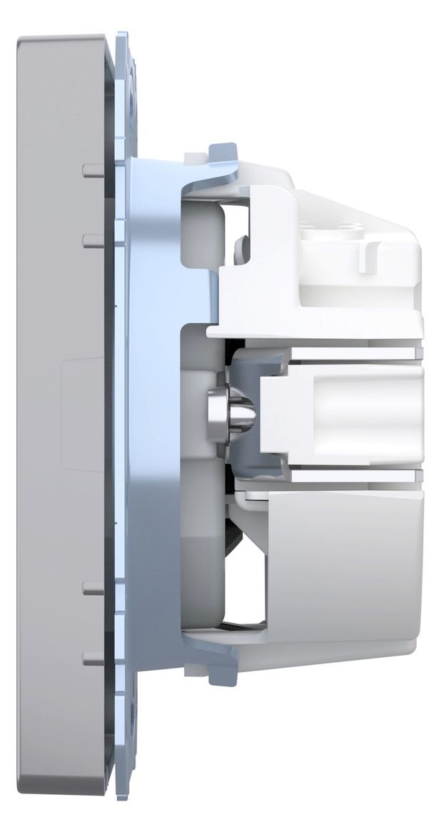 Mert MEG 2300-6036 SCHUKO-Steckdose BRS Steckklemme Edelstahl
