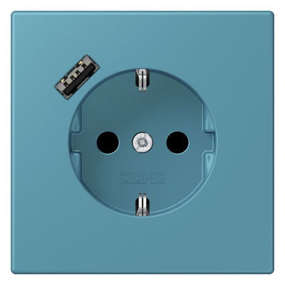Jung LC1520-18A212 SCHUKO-Steckd.m.USB Typ A LC32031
