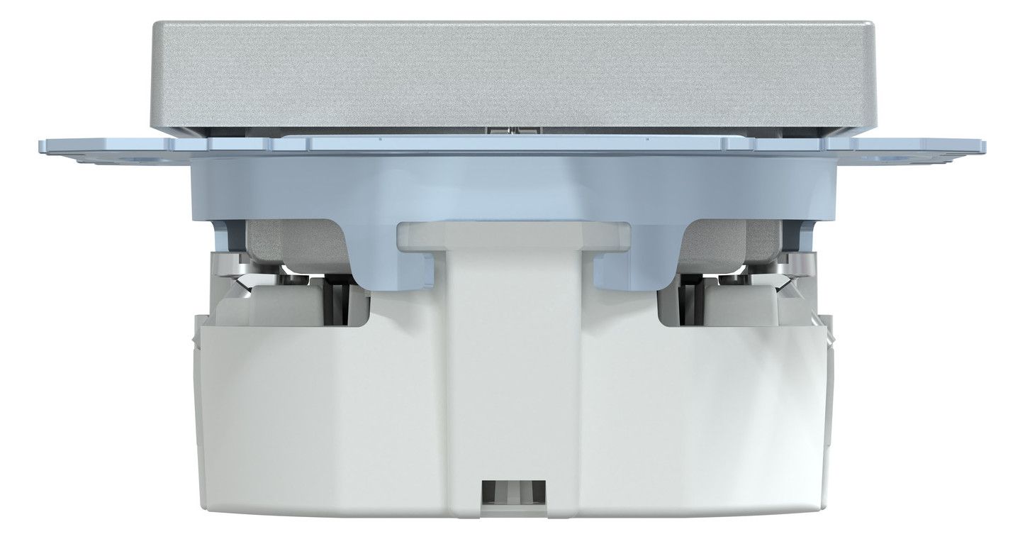 Mert MEG 2352-0460 SCHUKO-Steckdose+Kz Waschmaschine BRS StK aluminium System M