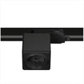 LTS ST-ZSCHUKO/4230V schwarz Anbau-Stromschiene Steckdosenadapter