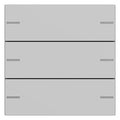 GIRA 5753015 Wippenset 3fach Tastsensor4 System 55 Grau matt (lackiert)
