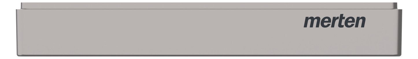 Mert MEG 4040-6550 D-Life Metall Rahmen 4fach Nickelmetallic