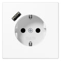 Jung LS1520-18AWW SCHUKOsteckdose m.USB Typ A