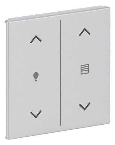 BJ LFDW/A.2.63.11-83 Abdeckung als Wippe 2-fach m.Symbol "Dimmen/Jalousie"