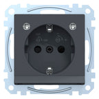 Mert MEG 2304-0414 SCHUKO-Steckdose BRS m.Lichtausl.+LED StK anthrazit System M