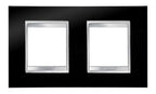 GEWISS GW16223TN Abdeckrahmen LUX International 2+2M horiz. Tonerschwarz
