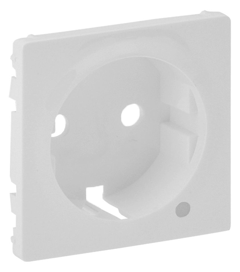 Legrand 754850 Abdeckung Schuko Steckdose LED Valena Life ultraweiß