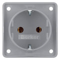 Berker 947782506 Steckdose SCHUKO Integro grau matt