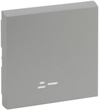 Legrand 864306 Wippe beleuchtet Wechselschalter Niloe Step Aluminium