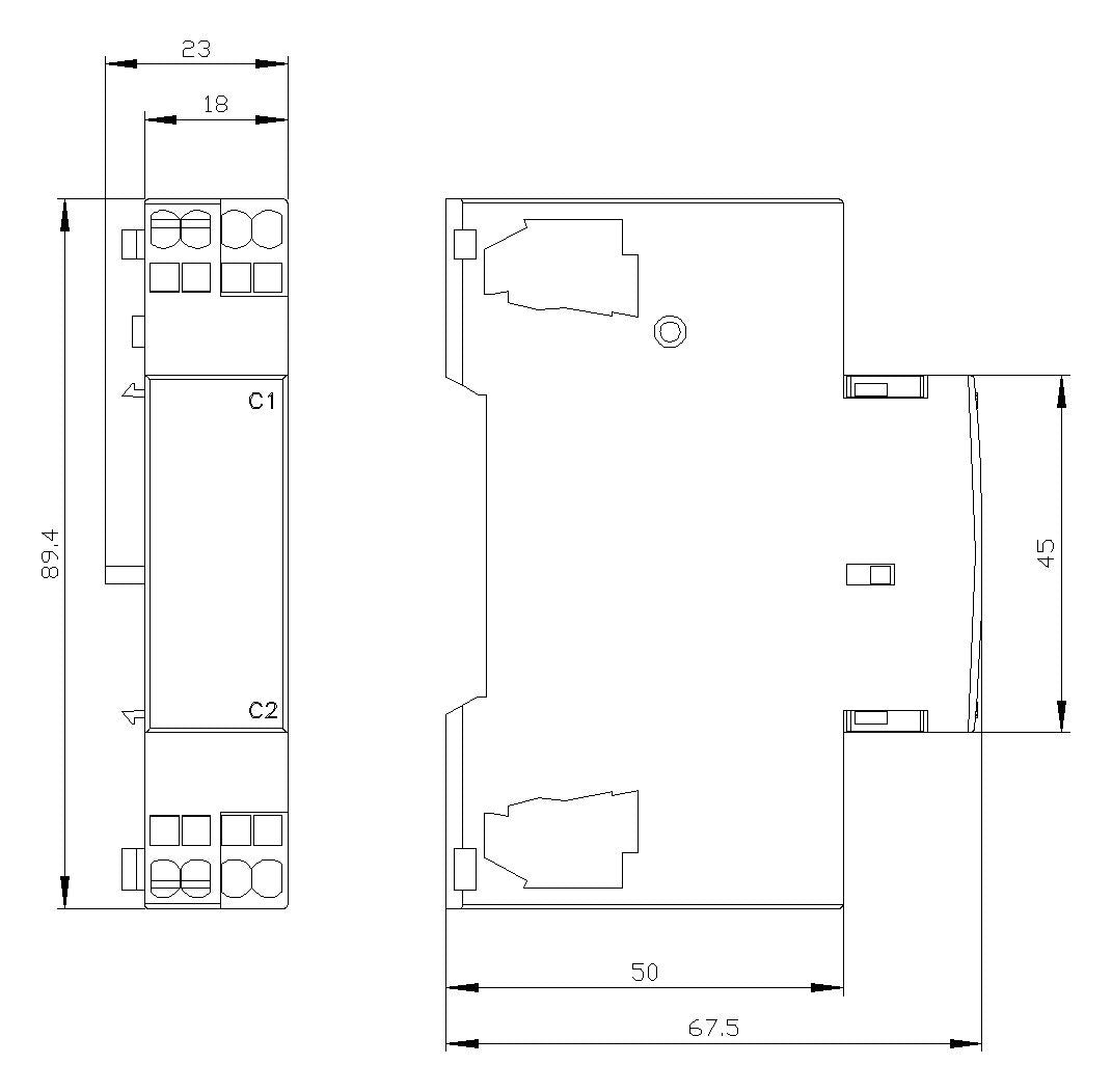 Siemens 3RV2922-2CV1 Unterspannungs- auslöser AC415V50Hz 480V60Hz voreilen.HS