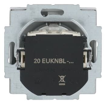 BJ 20 EUKNBL-83 SCHUKO Steckdosen-Einsatz alusilber future