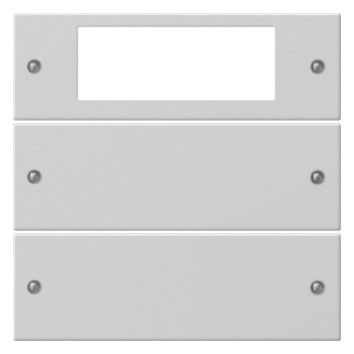 GIRA 2192015 Wippenset 2fach Plus System 55 Grau matt (lackiert)