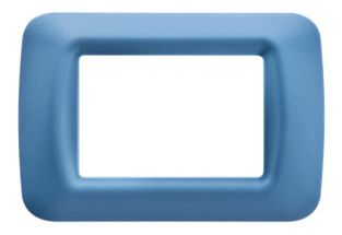 GEWISS GW22563 Abdeckrahmen System Top 3M Himmelblau