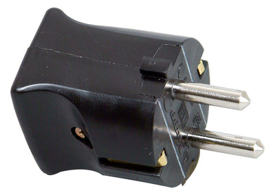 Kopp 170205010 Kunststoff Schuko Stecker (Klappstecker) 16A schwarz