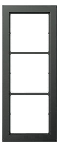 Jung FDAL2983AN Rahmen 3fach FD-design Aluminium anthrazit