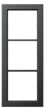 Jung FDAL2983AN Rahmen 3fach FD-design Aluminium anthrazit
