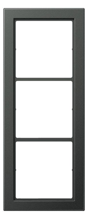 Jung FDAL2983AN Rahmen 3fach FD-design Aluminium anthrazit