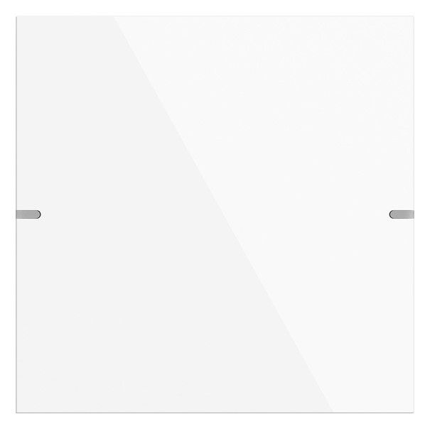 GIRA 5021903 Wippenset 1fach Tastsensor4 TS4 Aluminium Reinweiß glänzend (lack.)