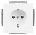 BJ 20 EUCRB-884 SCHUKO Steckdosen Einsatz o.Spreize studioweiß matt future