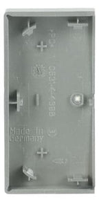 BJ 6231-22-83 Wippe rechts 2-fach Licht Busch-free@home alusilber