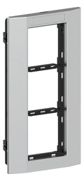 GGK 4674 Adapterrahmen 3-fach AR-3V-9006 frontrastend Säule 80mm Alu