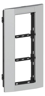 GGK 4674 Adapterrahmen 3-fach AR-3V-9006 frontrastend Säule 80mm Alu