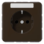 Jung CD1520KINABR SCHUKO Steckdose 16 A 250V SAFETY+Duroplast Serie CD braun