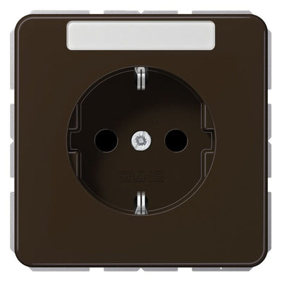 Jung CD1520KINABR SCHUKO Steckdose 16 A 250V SAFETY+Duroplast Serie CD braun