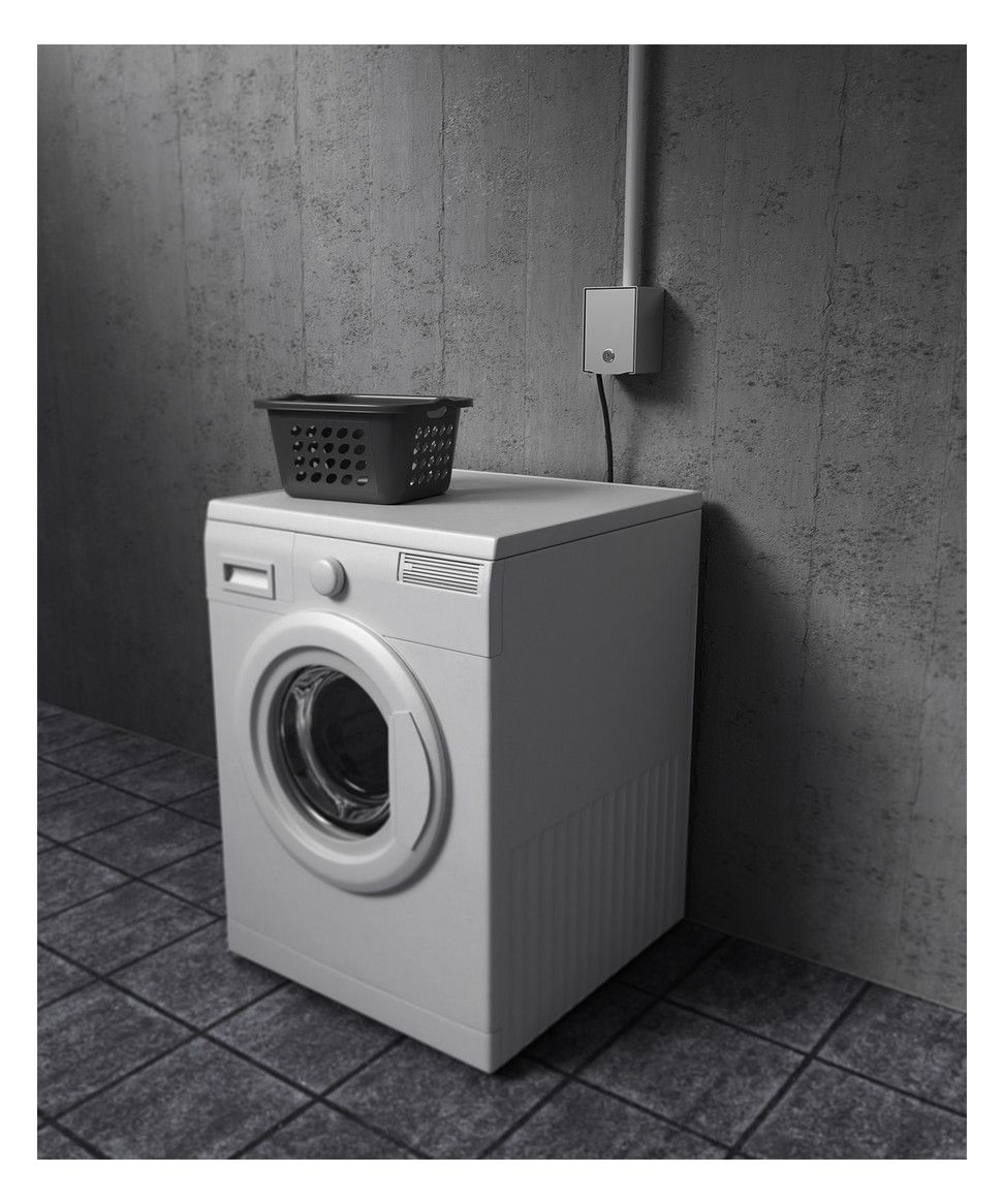 Wandsteckdose 5602E 2x Schuko RAL9005 5602E-1-9