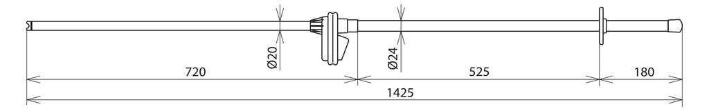 Dehn 766710 PHG210 Spannungsprüfer PHGII 10kV 50Hzm. LED-Anzeige Kat. S