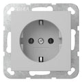 GIRA 4180015 SCHUKO-Steckdose SRK System 55 Grau matt (lackiert)
