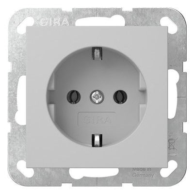 GIRA 4180015 SCHUKO-Steckdose SRK System 55 Grau matt (lackiert)