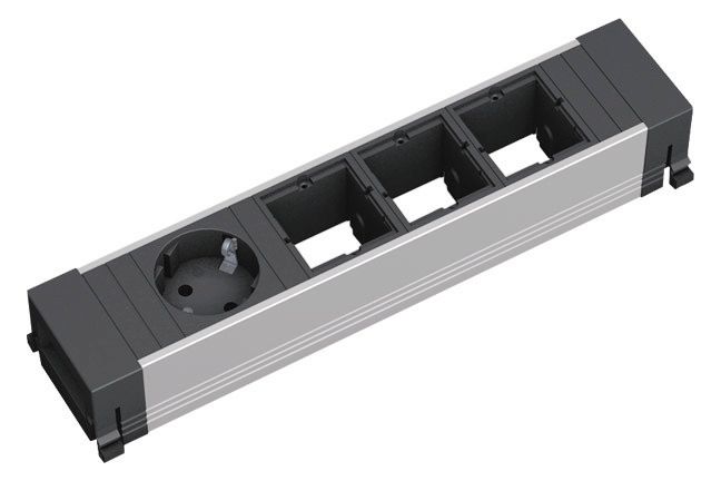 Bachmann 909.002 CONF 1xSchuko 3xABD