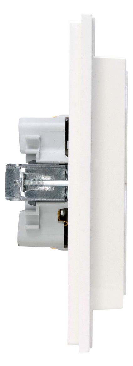Kopp 940229004 HK07 Schuko Steckdose 2f erh.Ber.schutz reinweiß