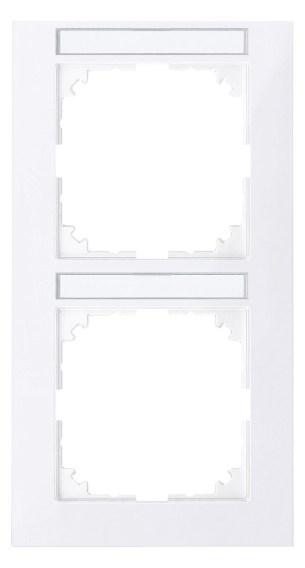 Mert MEG 4022-3625 M-Pure-Rahmen 2f m.Beschriftungsträger senk aktws M-Pure
