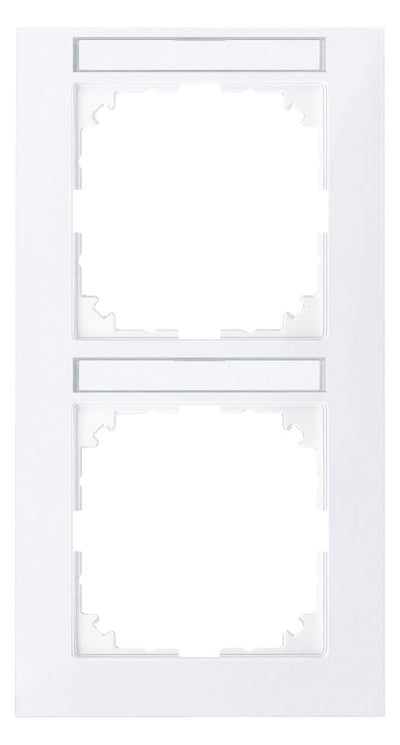 Mert MEG 4022-3625 M-Pure-Rahmen 2f m.Beschriftungsträger senk aktws M-Pure