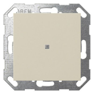 GIRA 517101 Taster Wippe 1fach OneKNX System 55 Cremeweiß glänzend