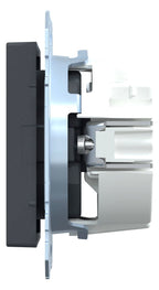 Mert MEG 2301-0414 SCHUKO-Steckdose StK anthrazit System M
