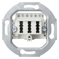 GIRA 003302 Anschlussdose TAE 3x6 NFN Einsatz Weiß