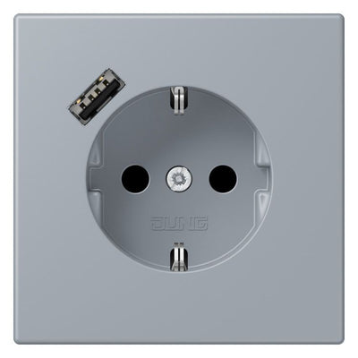 Jung LC1520-18A257 SCHUKO-Steckd.m.USB Typ A LC4320O