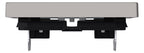 Mert MEG 3301-6050 Wippe m.Kennzeichnung 0/1 Nickel metallic
