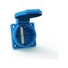 Bals 71099 Schuko-Anbausteckdose gerade QC 16A 3p IP54 blau ortsfest