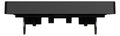 Mert MEG 3350-0403 Wippe m.rechteckigem Symbolfenster schwarz matt System M