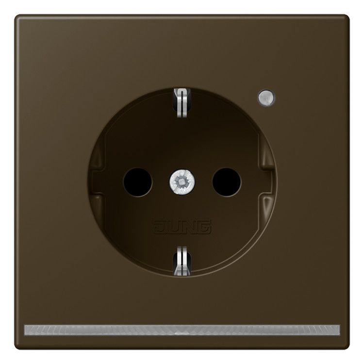 Jung ME1520-OATLNW SCHUKO-Steckdose m.LED-Licht
