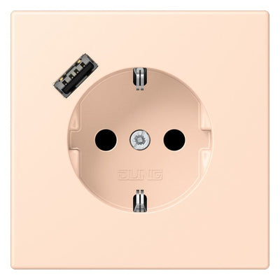 Jung LC1520-18A228 SCHUKO-Steckd.m.USB Typ A LC32091