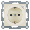 Berker 47088982 Steckdose SCHUKO+Fi u.erh.BS S.1 weiß glänzend