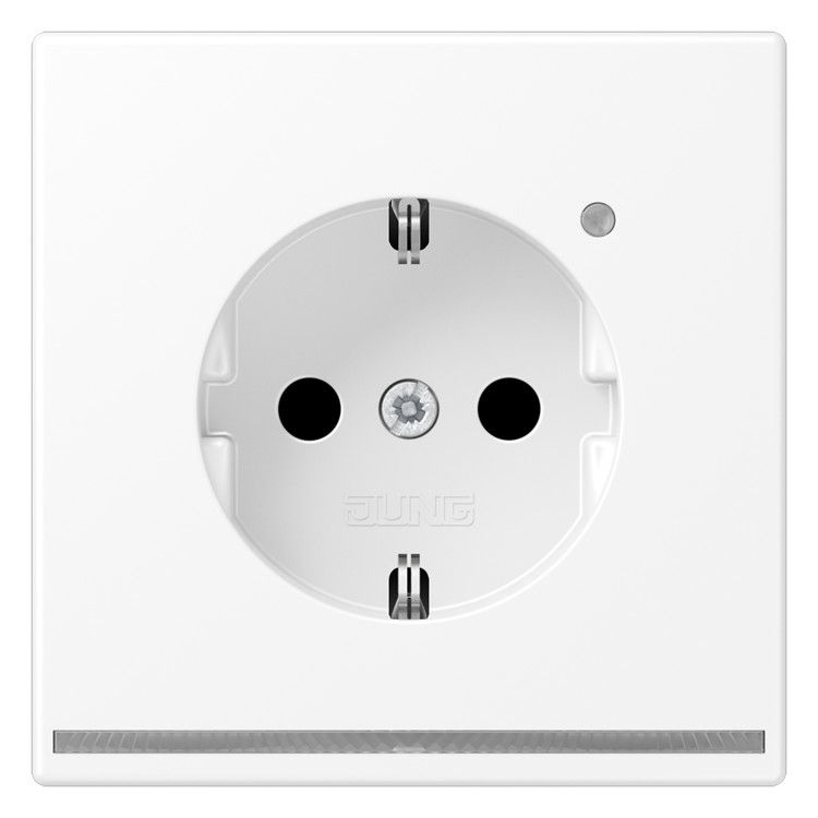 Jung LS1520-OWWMLNW SCHUKOsteckdose m.LED-Licht
