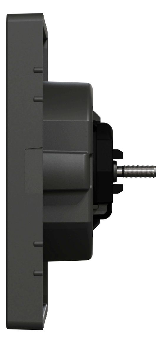 Mert MEG 2330-6034 Zentralplatte SCHUKO Steckdosen Einsatz BRS Anthrazit