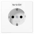 Jung LS1520EDVWW SCHUKO Steckdose EDV