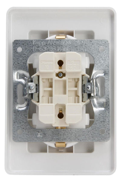 Kopp 912613066 EURPA Schuko Steckdose 2f Komplettgerät arktisweiß